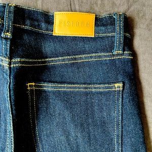 Pistola size 28 straight ankle length jeans. Like new condition.